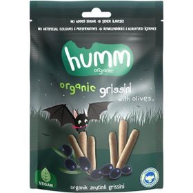 Humm 55 gr Organic Organik Vegan Zeytinli Grissini