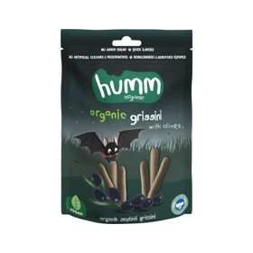 Humm 55 gr Organic Organik Vegan Zeytinli Grissini