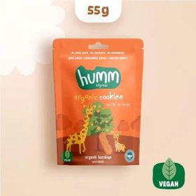 Humm 55 gr Organik Portakalli Kurabiye (6 adet)