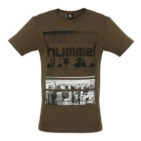 Hummel 910246-6119 Dean Haki Erkek T-Shirt