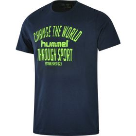 Hummel 910348-7459 Wendell Mavi Erkek T-Shirt
