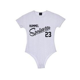 Hummel 910402-9001 Beyaz Flana Atlet Kadın Body