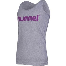 Hummel 910557-2848 Meggie Gri Kız Çocuk T-shirt