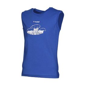 Hummel 910850-4248 Mavi Tony Tank Top Erkek Çocuk Atlet