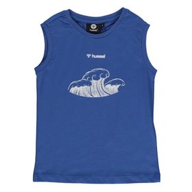 Hummel 910850-4248 Mavi Tony Tank Top Erkek Çocuk Atlet