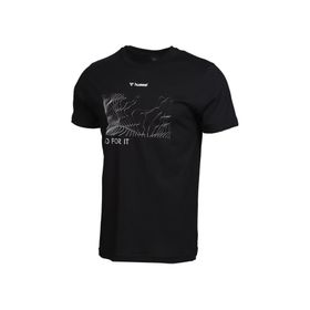 Hummel 910967 Siyah Erkek T-shirt