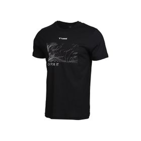 Hummel 910967 Siyah Erkek T-shirt