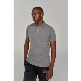 Hummel 911280-2007 Gri Leon Erkek Polo T-Shirt
