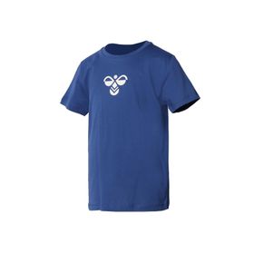 Hummel 911298-1010 Baskılı Mavi Erkek Çocuk T-Shirt