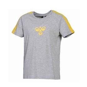 Hummel 911344-2006 Gri Pocatello Kısa Kollu Erkek Çocuk T-shirt