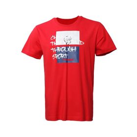 Hummel 911532-1301 Hmlpointtal Kırmızı Erkek Günlük T-Shirt