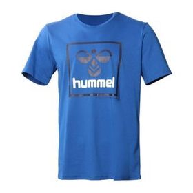 Hummel 911558-7045 Hmlt-Isam Mavi Erkek T-Shirt