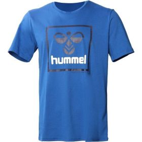 Hummel 911558-7045 Hmlt-Isam Mavi Erkek T-Shirt