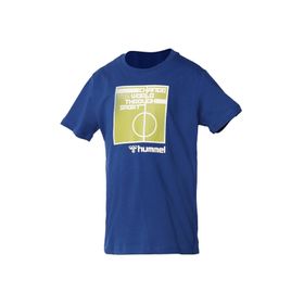 Hummel 911598-1010 Mavi Erkek T-shirt