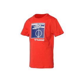 Hummel 911598-1027 Kırmızı Erkek T-shirt