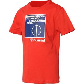 Hummel 911598-1027 Kırmızı Erkek T-shirt