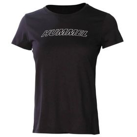 Hummel 911613-2001 Cali Cotton Siyah Kadın T-Shirt