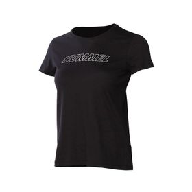 Hummel 911613-2001 Cali Cotton Siyah Kadın T-Shirt