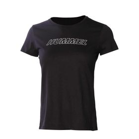 Hummel 911613-2001 Cali Cotton Siyah Kadın T-Shirt