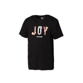 Hummel 911625-2001 Baskılı Siyah Kız Çocuk T-Shirt