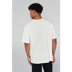 Hummel 911637-9003 Baran Oversize Beyaz Erkek T-shirt