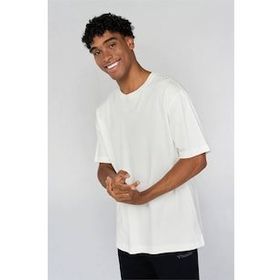 Hummel 911637-9003 Baran Oversize Beyaz Erkek T-shirt