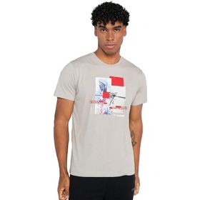 Hummel 911640-2540 Gri Erkek T-Shirt