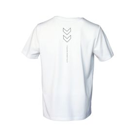 Hummel 911687-9001 V Yaka Düz Beyaz Erkek T-Shirt