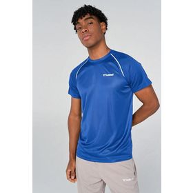 Hummel 911696-7045 Mavi Rene Erkek T-shirt