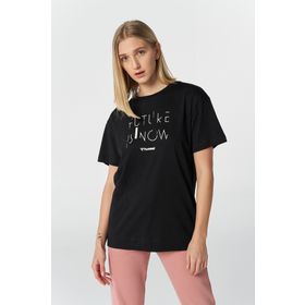 Hummel 911736-2001 Siyah Kadın T-Shirt