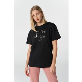 Hummel 911736-2001 Siyah Kadın T-Shirt