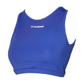 Hummel 911769-7788 Mavi Kadın Bra Sporcu Sütyeni