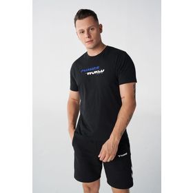Hummel 911794-2001 Siyah Erkek T-shirt
