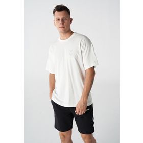 Hummel 911799-9003 Beyaz Erkek T-shirt