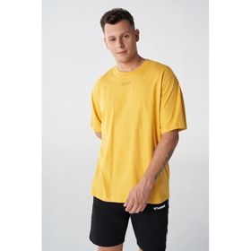Hummel 911806-2523 Sarı Erkek T-shirt