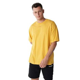 Hummel 911806-2523 Sarı Erkek T-shirt