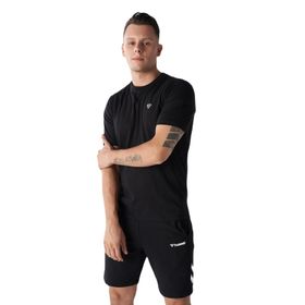 Hummel 911865-2001 Siyah Erkek T-shirt