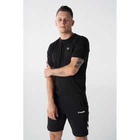 Hummel 911865-2001 Siyah Erkek T-shirt