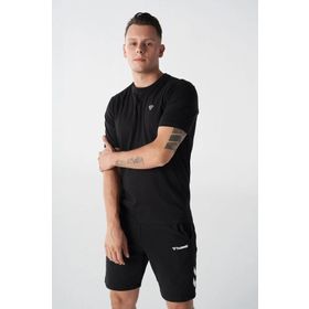 Hummel 911865-2001 Siyah Erkek T-shirt