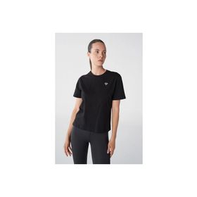 Hummel 911867-2001 Siyah Kadın T-shirt