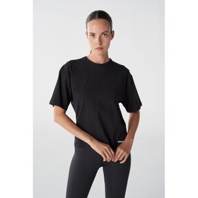 Hummel 911868-2001 Siyah Kadın T-shirt
