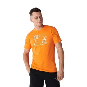 Hummel 911872-2522 Turuncu Erkek T-shirt