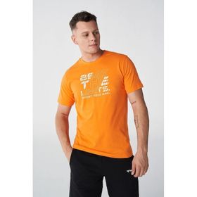 Hummel 911872-2522 Turuncu Erkek T-shirt