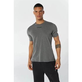 Hummel 912030-2833 Antrasit Erkek T-shirt