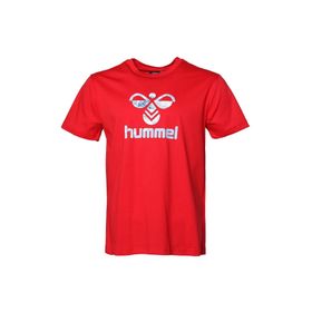 Hummel 912030-3658 Kırmızı Erkek T-shirt