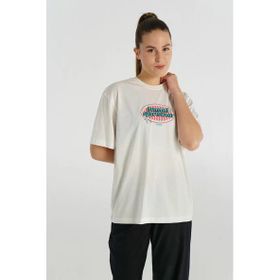 Hummel 912150-9003 Patez Oversize Kadın Spor Tişört