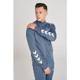 Hummel 921133-7954 Falconzo Lacivert Fermuarlı Erkek Sweatshirt