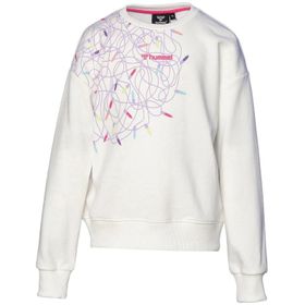 Hummel 921734-9003 Hmlsedum Çocuk Beyaz Sweatshirt