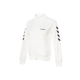 Hummel 921773-9003 Beyaz Dik Yaka Regular Fit Kadın Ceket
