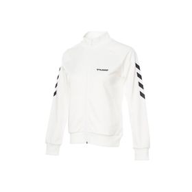 Hummel 921773-9003 Beyaz Dik Yaka Regular Fit Kadın Ceket